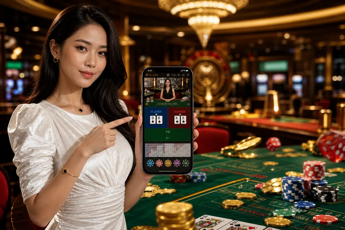 ubox88 Casino meja baccarat live dealer